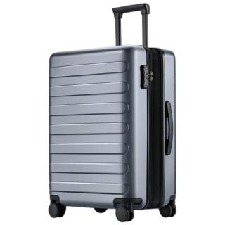 90分 七道杠系列 PC拉杆箱 钛金灰 24英寸