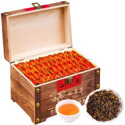 茗杰 茶叶 金骏眉武夷山红茶自营礼盒装500g浓香型蜜香型新茶叶独立100泡袋