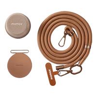 MOMAX摩米士智能蓝牙音响便携磁吸手机支架迷你音箱360°环绕发声