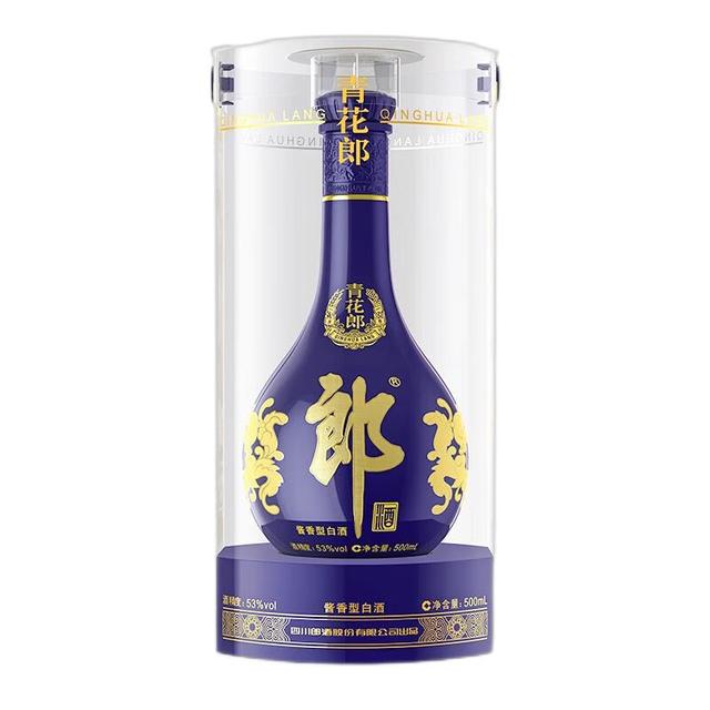 今日必买：郎酒 青花郎酱香型白酒53度500ml*1瓶高档白酒正品喜宴
