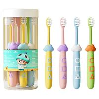 恐龙医生 儿童牙刷3-6-12岁小云朵收纳桶