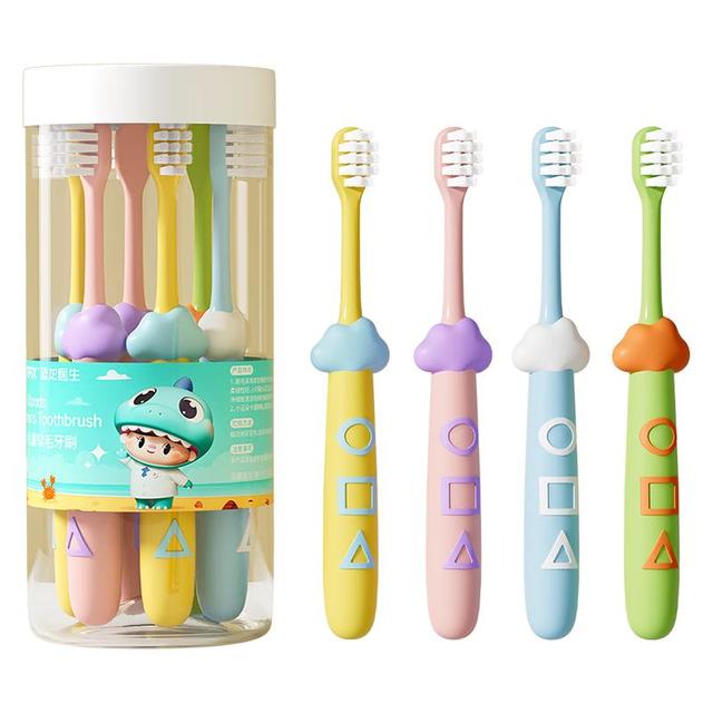 恐龙医生 小云朵儿童牙刷 8支装