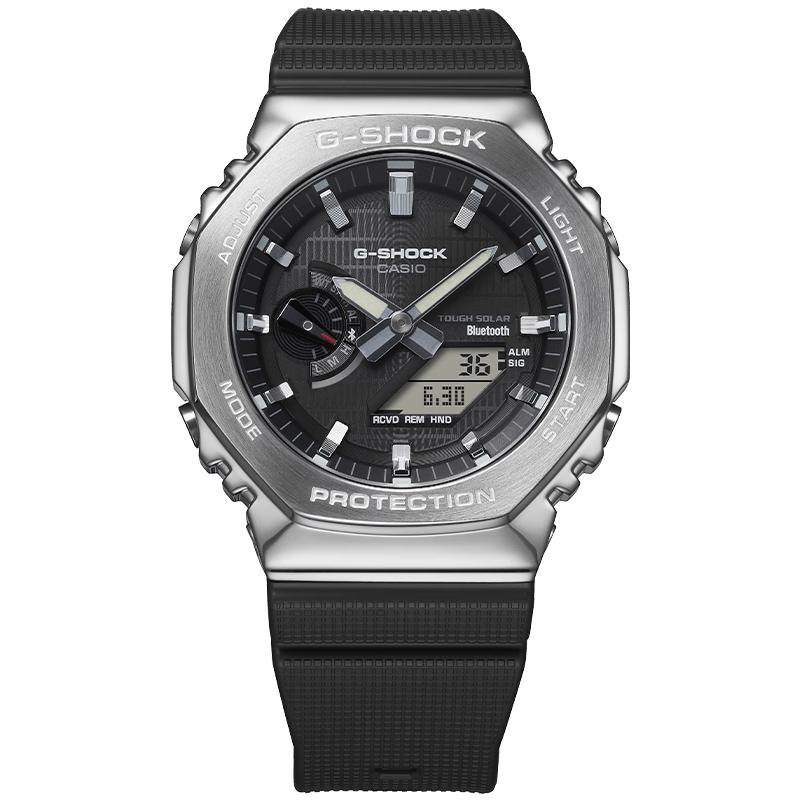 CASIO 卡西欧G-SHOCK系列44.4毫米太阳能腕表GBM-2100-1A 【报价价格