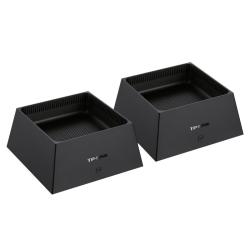 普联 TL-XDR3050 易展版 双频3000M 家用千兆Mesh无线路由器 Wi-Fi 6 2个装 黑色