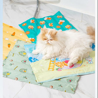 海伊朵 夏季狗窝宠物冰垫防暑降温冰丝窝垫卡通凝胶凉垫狗狗垫子降温垫 宠物冰垫