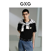 GXG 前胸绣花 短袖T恤