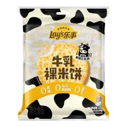 乐事 牛乳裸米饼60g 非油炸 0反式脂肪酸 休闲食品