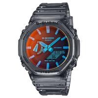 CASIO 卡西欧 沙滩炫彩 G-SHOCK系列 45.4毫米石英腕表 GA-2100TLS-8A