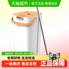 博生 O-256 拖布免手洗懒人地拖 平板拖把 军绿色/天蓝色/巧克力色