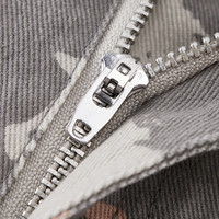 森马半身裙女开叉直筒长裙盐系酷春季街头酷飒风辣妹工装裙山系 咖色调00455 L 165/70A