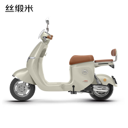 爱玛 Q7豪华电动自行车 48V30AH 丝缎米
