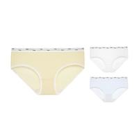 25夏季Kappa/卡帕棉质内裤女士甜美提花棉三角裤