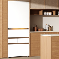 东芝 大白桃Pro系列   风冷多门冰箱 464L 富士白