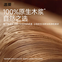 洁柔抽纸东方花园软抽纸巾实惠家用整箱可湿水面巾纸餐巾纸擦手 3层 100抽*100包