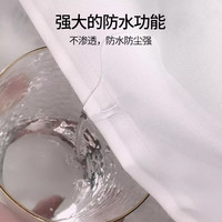 卫生间洗手台遮挡帘防水防油遮丑帘橱柜客厅柜子防尘帘加厚魔术贴 宽100*高60cm-【魔术贴】