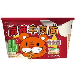 五谷道场 方便面非油炸麻辣牛肉116g 单人泡面早餐