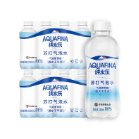百事 可乐 AQUAFINA纯水乐 苏打气泡水 整箱装 300ml*12瓶*2箱