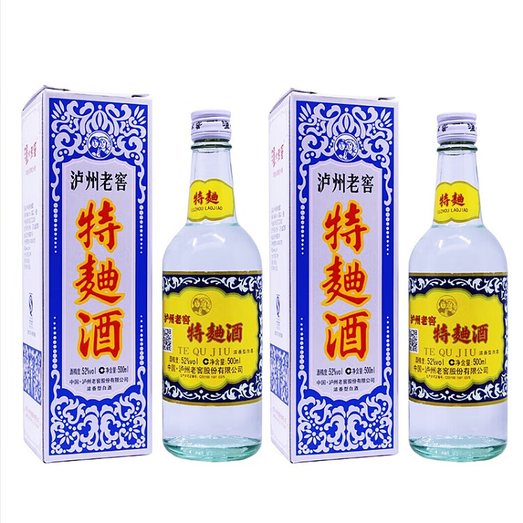 泸州老窖特曲工农60版52%vol 浓香型白酒500ml*6瓶整箱装【报价价格评测