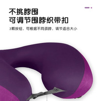 SEATOSUMMIT充气u型枕STS旅行护颈长途飞机睡觉便携充气u形枕头 轻量款(灰色)