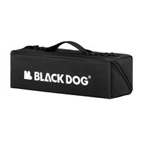 black dog黑狗露营工具收纳包折叠收纳地钉包野餐包9.5L 夜幕黑