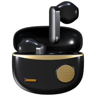 中道 蓝牙耳机半入耳式超长续航蓝牙耳机主动降噪STQ002 曜石黑