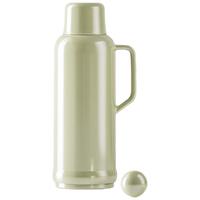 山點水保温壶玻璃内胆暖壶大容量家用宿舍办公室热水瓶绿色2L 草绿色 2L