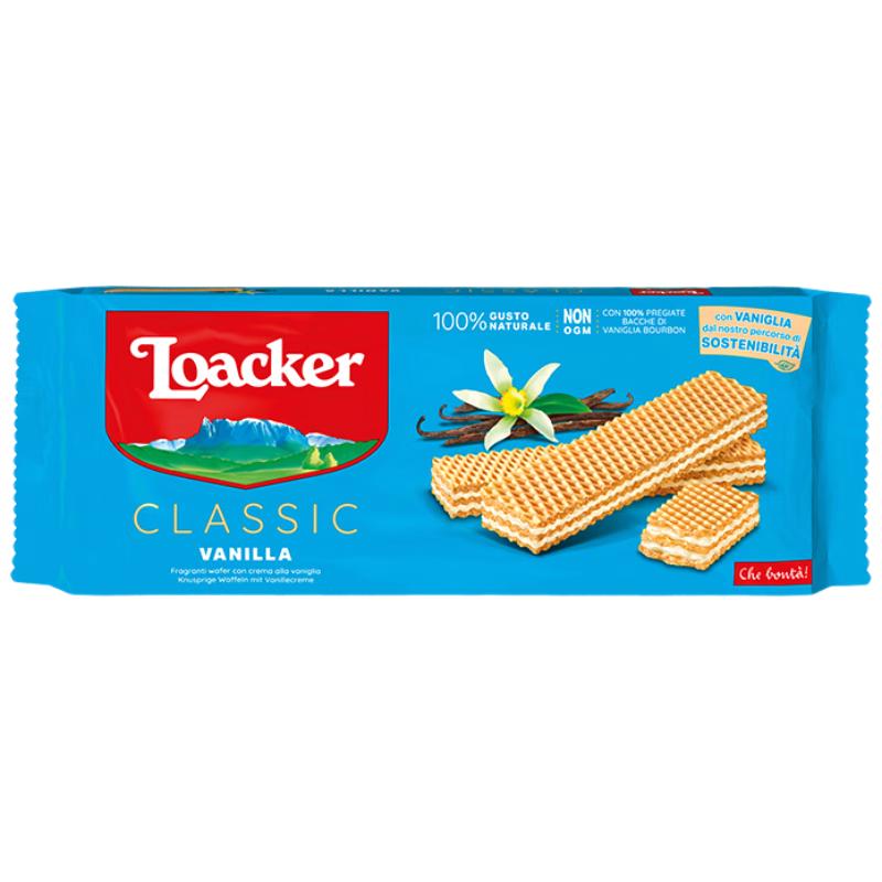 Loacker 莱家 香草味 175g 夹心威化饼干