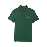 鳄鱼法国LACOSTE男款棉商务休闲经典宽松大码翻领Polo衫 绿色 2XL (7) 180-200斤