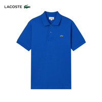 鳄鱼法国LACOSTE男款棉商务休闲经典宽松大码翻领Polo衫 藏青色 L (5) 145-165斤