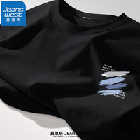  JEANSWEST/真维斯 纯棉 男士短袖T恤