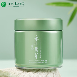 云岭茶业永川秀芽明前茶叶（川秀银针）有机绿茶重庆特产高山云雾茶 川秀银针 100g*1罐