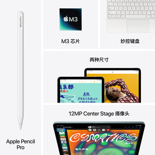 苹果 Apple iPad Air 11 英寸  M3芯片 25年平板电脑512GB eSIM版/MCGQ4CH/A 紫色*企业专享