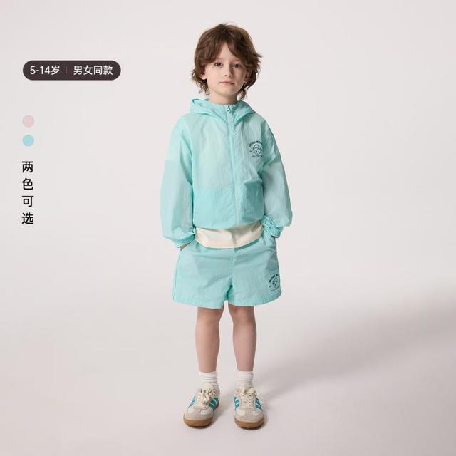 TEENIE WEENIE 男女童轻薄防晒外套 UPF50+