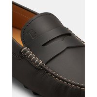 托德斯TOD'S 2025秋冬男士休闲皮革豆豆鞋 咖啡色 41