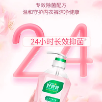 立白 Liby好爸爸内衣洗衣液去血渍亲肤洗衣露温和不伤手内衣露 内衣露80g*2瓶