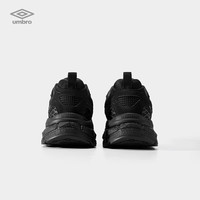 茵宝（Umbro）纪元鞋R909休闲鞋复古运动鞋女鞋春季男鞋 黑色/砂黑 男款 44