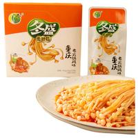 冬盛金针菇即食菌菇下饭菜酱菜休闲麻辣零食小吃 武汉卤香风味20g*20袋