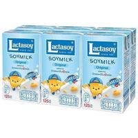 Lactasoy 力大狮 豆奶 原味 125ml*6盒