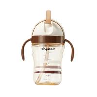 世喜 儿童吸管杯1-3岁大宝宝直饮奶瓶喝水杯PPSU牛奶杯幼儿园上学水杯 直饮款 儿童吸管杯 300ml