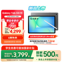 三星 SAMSUNG S10 FE 10.9英寸平板电脑 12GB+256GB 清雅灰 5G