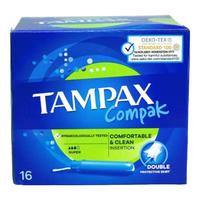 TAMPAX 丹碧丝 欧洲进口卫生棉条超量型16支/盒