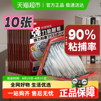 金大侠 强力粘鼠板10张加大加厚家用大老鼠粘胶老鼠贴捕鼠
