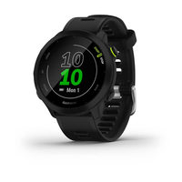 GARMIN 佳明 Forerunner 55 GPS智能运动手表 防水 游泳跑步健身 心率监测 短信提醒 两周长续航 黑色