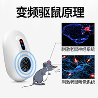 圣兰德驱鼠器超声波大功率驱赶老鼠电子灭驱鼠家用一窝室内端