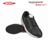 MBT 瑞士MBT弧形底男新款保护足跟缓震耐磨透气经典休闲皮质鞋