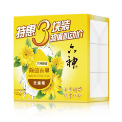 六神 金盏菊除菌香皂125g*3