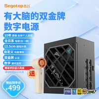 鑫谷 数智DM-850G双金牌数字电源（12.5cm盲插全模/全日系电容/ATX3/10年保/额定850W）