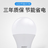 格润莱特 GERUN E27螺口LED灯泡 3W 白光 一只装