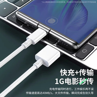  季烁 充电线  Type-C USB-A 120W 2A