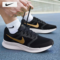 NIKE 耐克 男款跑步鞋 010-黑色金勾
